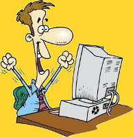 blij zijn met je computer